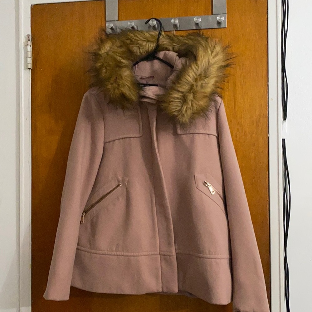 Pink jacket Zara